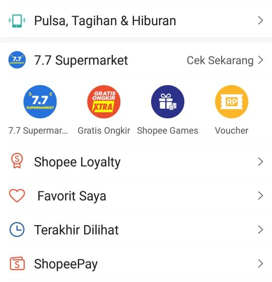 cara daftar shopee
