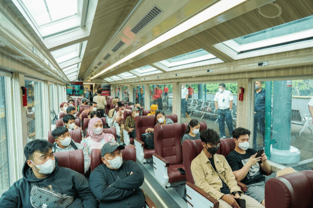 isi kereta panoramic