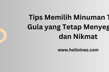minuman tanpa gula