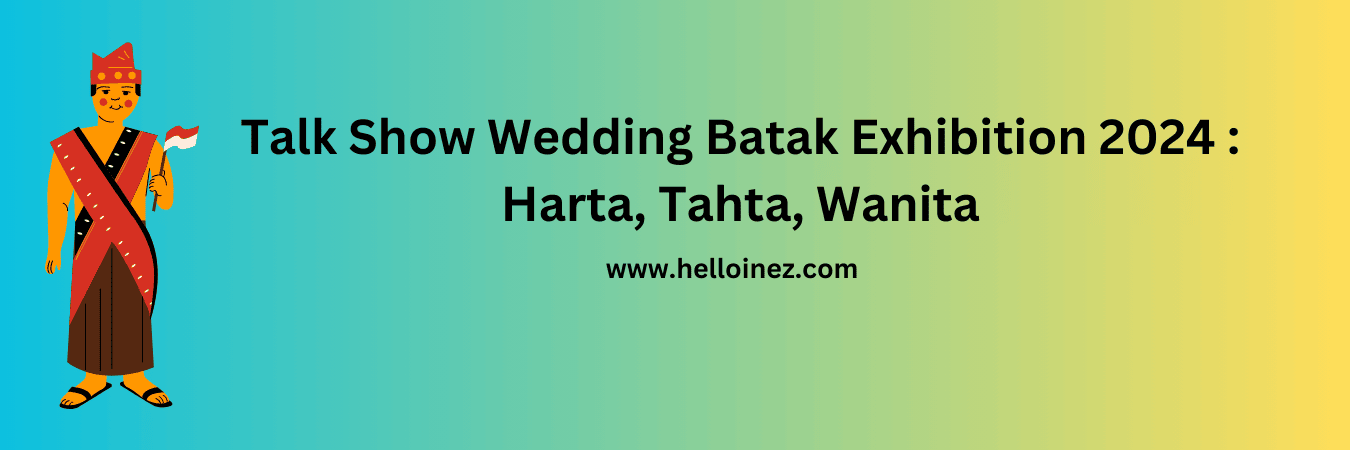 wedding batak exhibition 2024