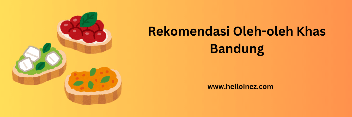 oleh-oleh khas bandung