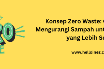 konsep zero waste
