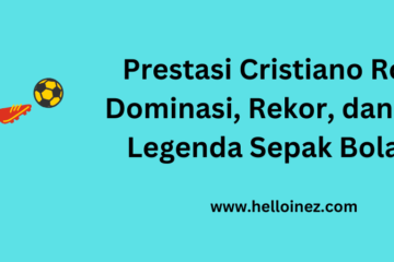 prestasi cristiano ronaldo