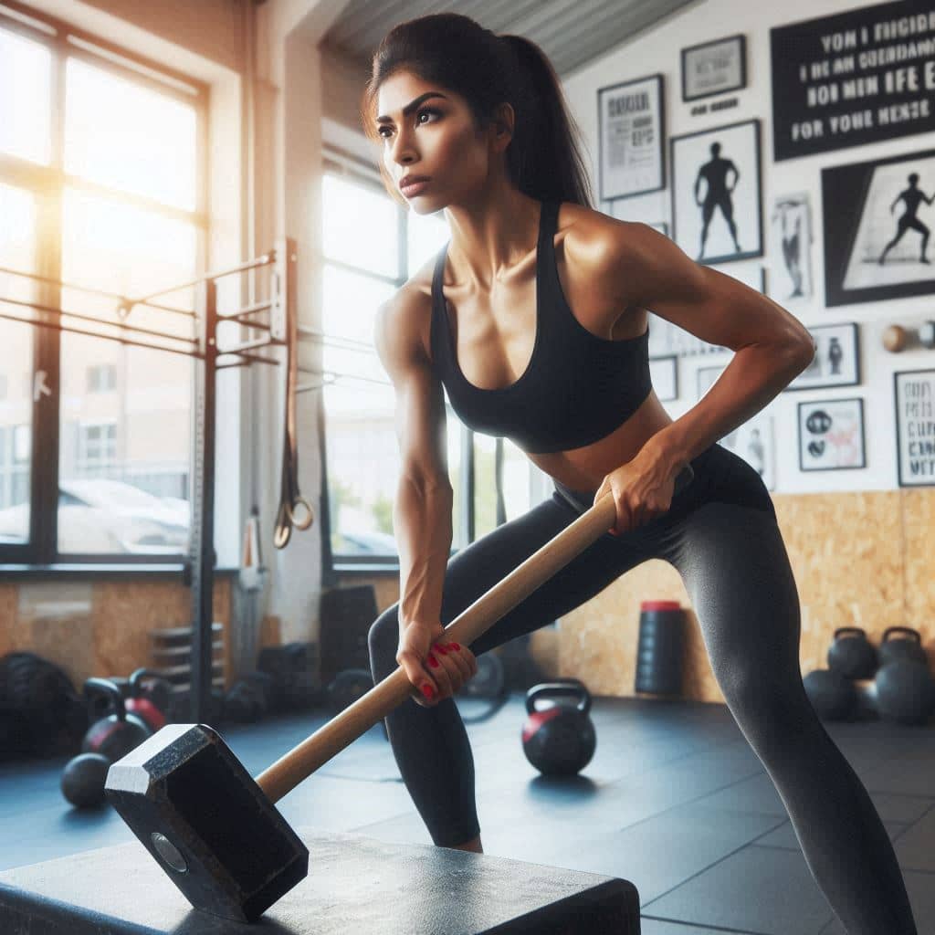 sledgehammer workout
