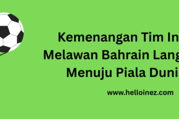 kemenangan tim indonesia melawan bahrain