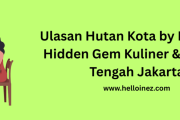 hutan kota by plataran