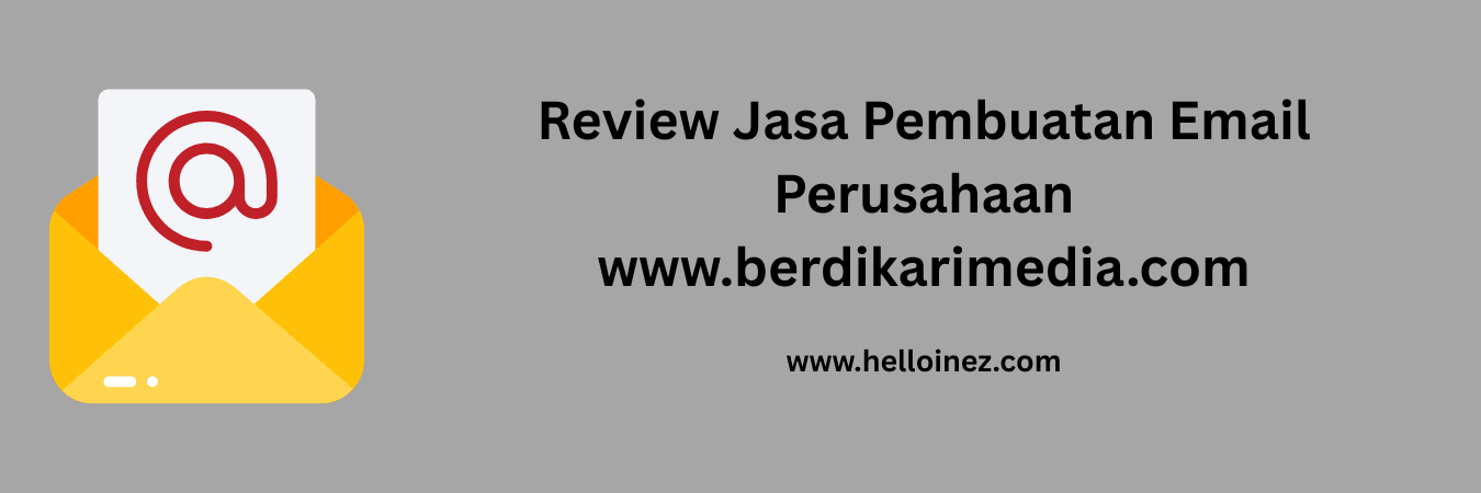 review jasa pembuatan email perusahaan